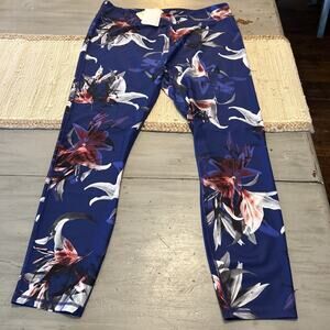NWT Fabletics Powerform Dhyana Do It All Legging Blue Pink Lily Sz 1X Tall